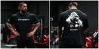 Atravex™ Silverback Oversize Tee – Camiseta Musculosa 100% Algodón para Gym & Culturismo